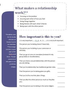 worksheet