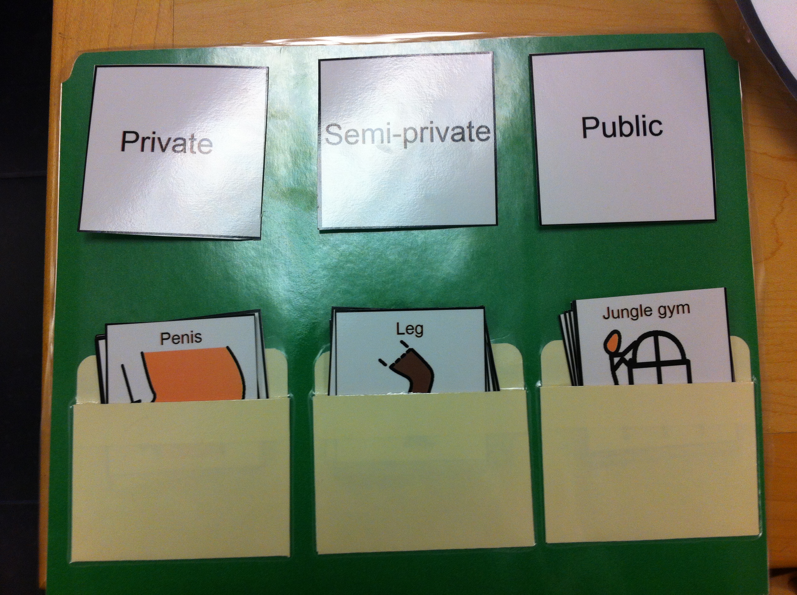 Visual Supports | The Birds and The Bees